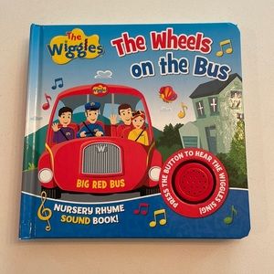 Wiggles “Wheels on the bus” nursery rhyme sound book!
